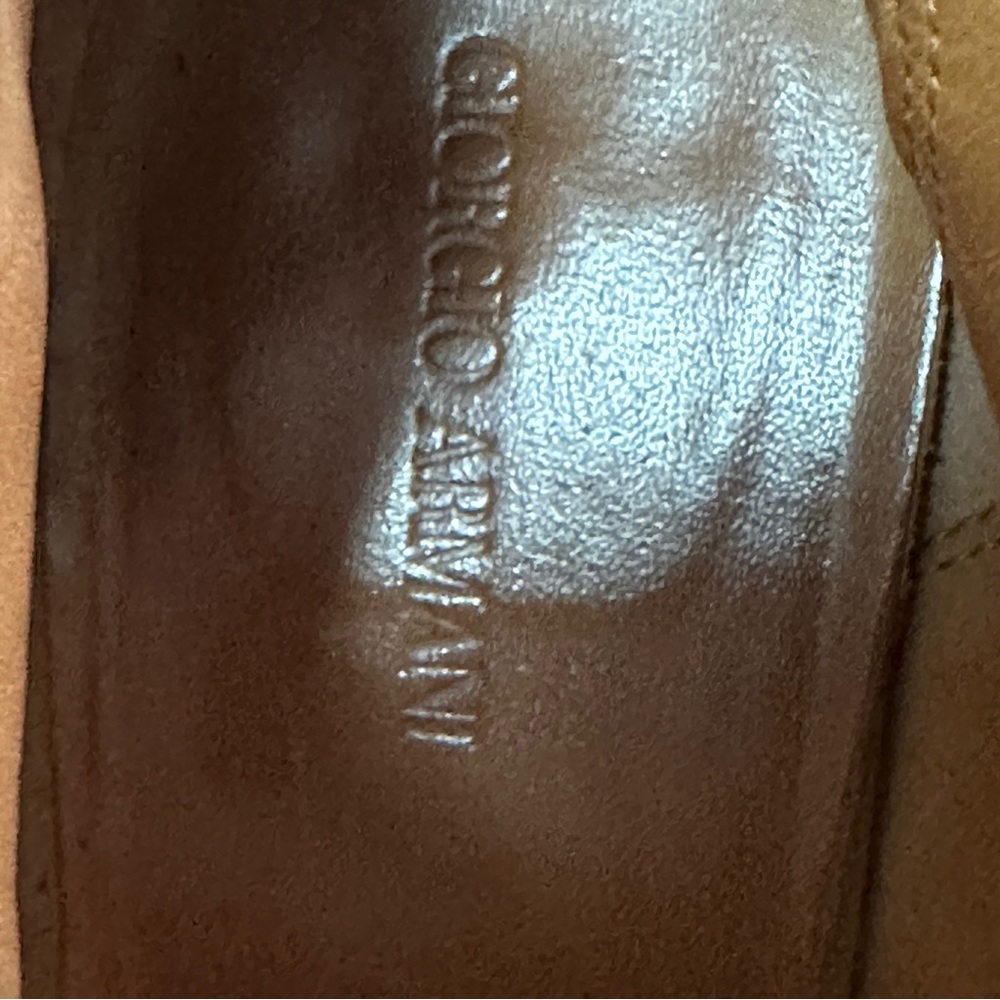 Giorgio Armani Black Ankle Booties - Picture 6 of 9